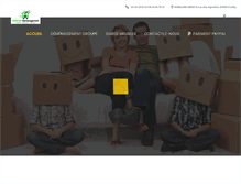 Tablet Screenshot of demenagement-groupage.fr